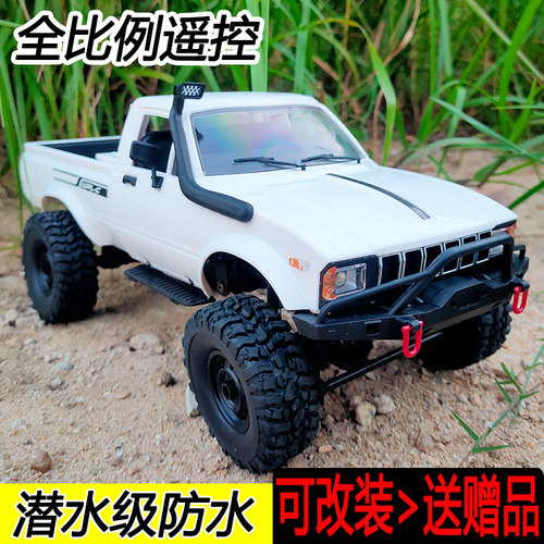 顽皮c24比例皮卡四驱rc