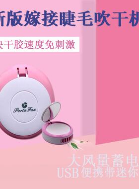 吹风机迷你便携种植睫毛纹绣工具