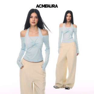 扭结挂脖上衣 3.26 ACMEAURA