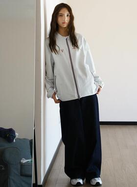 NBN 韩系复古夹克宽松显瘦立领设计感运动风薄外套情侣春款上衣潮