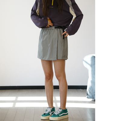 NBN户外徒步防走光裙裤女生短裙