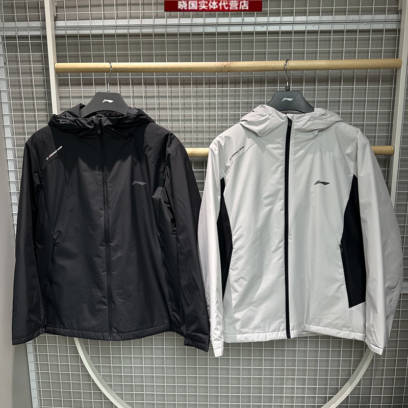 李宁运动棉服健身系列男子外套