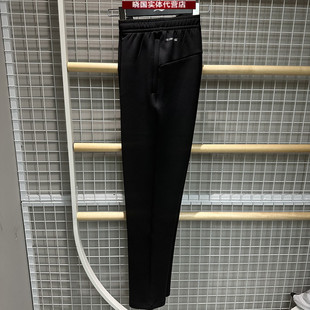 李宁运动裤2025秋季新款健身训练男女针织直筒长裤AKLV693/630