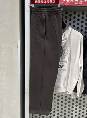 李宁运动裤2025春季新款吉米巴特勒篮球系列男子直筒卫裤AKLV133