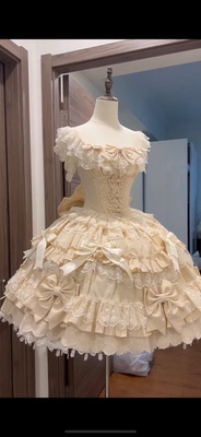 （未命名）意向金 1r抵30｜富月家lolita原创设计洛丽塔花嫁jsk