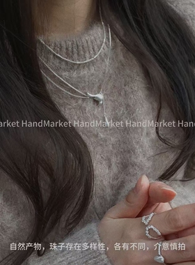 吊坠925银 JIUJIU【超韩设计款小鸟拼接银链】气质时尚百搭复古12