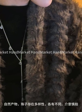 链子925银 JIUJIU【水光人鱼多戴毛衣链】通勤百搭简约毛衣链