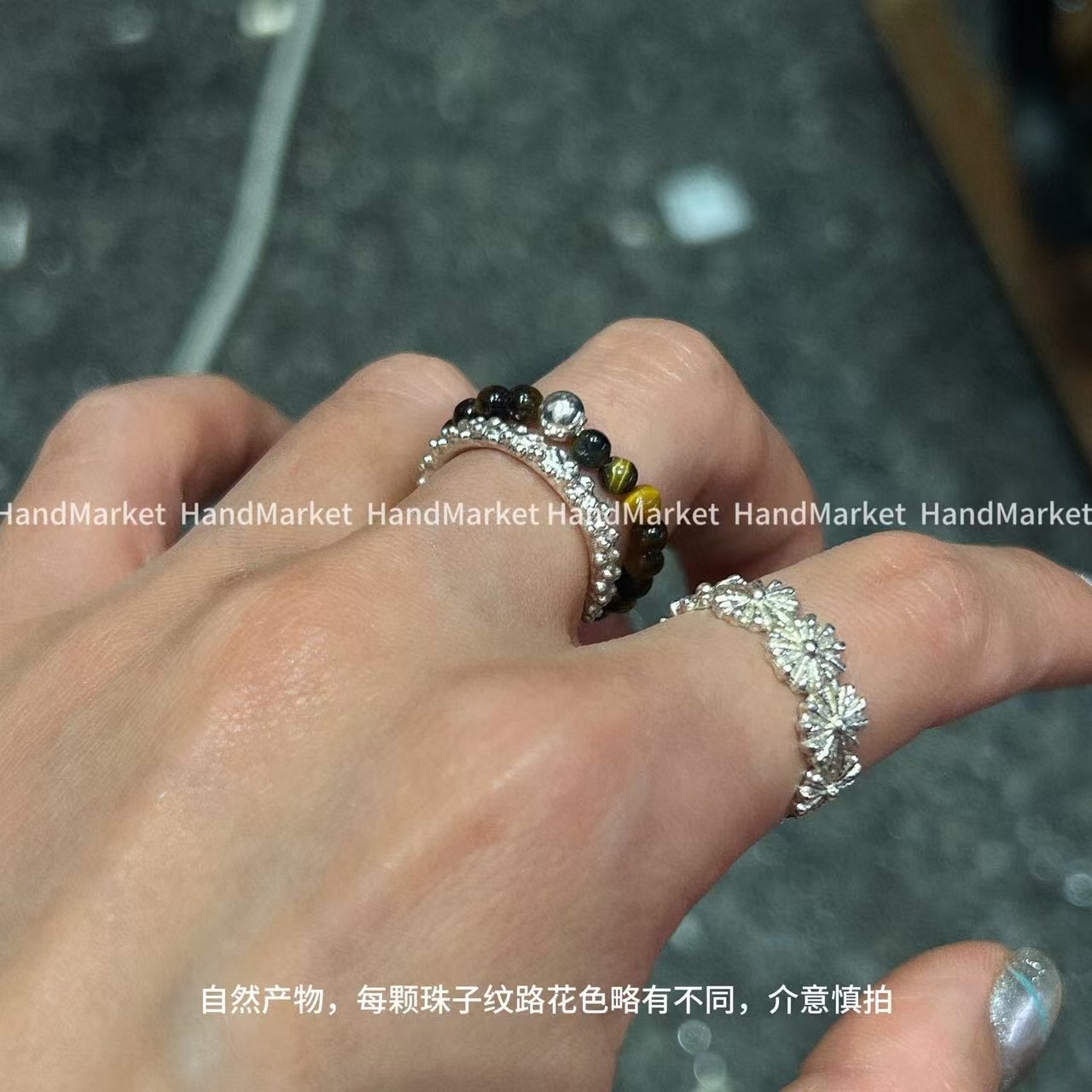 925银 JIUJIU【棕色素圈】时尚百搭虎眼设计感小众水晶银戒指单圈,饰品/流行首饰/时尚饰品新,戒指/指环,淘宝优惠券,粉丝福利购,淘宝优惠卷