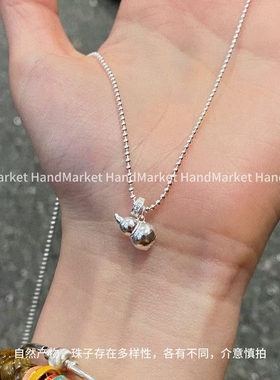 吊坠925银 JIUJIU【小葫芦】时尚百搭气质手工百搭1202