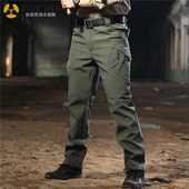 IX9执政官战术裤 软壳裤 男抓绒保暖热反射军迷作训户外工装 冬季 裤