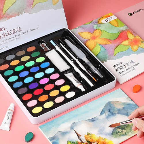 马利固体水彩颜料套装