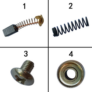 凯斯曼B7款断布机原装配件底轮轴承碳刷切布机底刀弹簧螺丝原厂