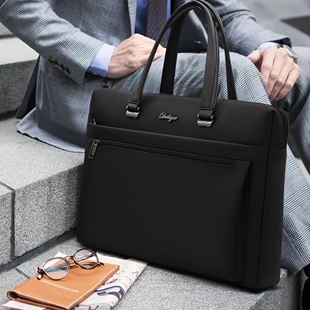 德仕高D-5212商务电脑包手提包文件袋公文包会计包可印刷定制