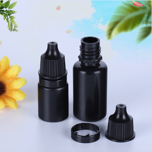 5ml10ml20ml30ml精油瓶液体瓶滴瓶塑料瓶滴瓶小瓶黑色避光挤压瓶
