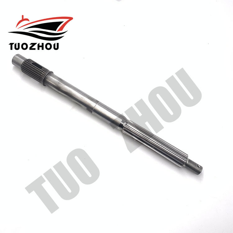 适用于雅马哈船外机二冲60/85马力花键轴推进器船挂机螺旋桨轴6H1