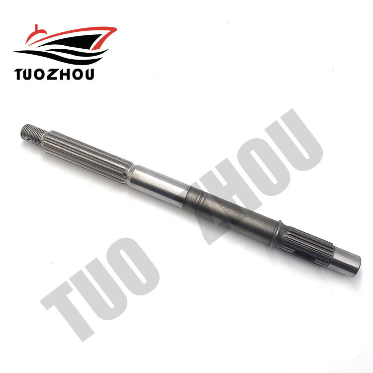 适用于雅马哈船外机二冲40马力花键轴推进器船挂机螺旋桨轴66T款