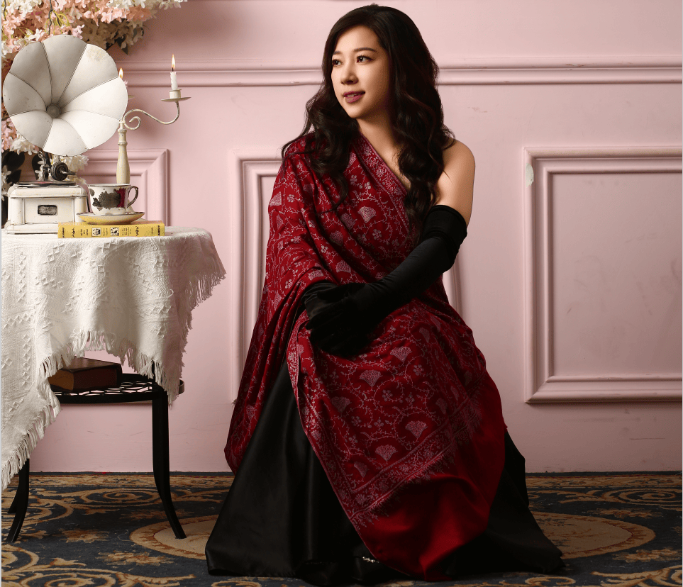 羊绒直播专拍披肩围巾克什米尔