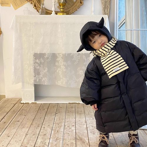 儿童中长款羽绒服韩版冬装