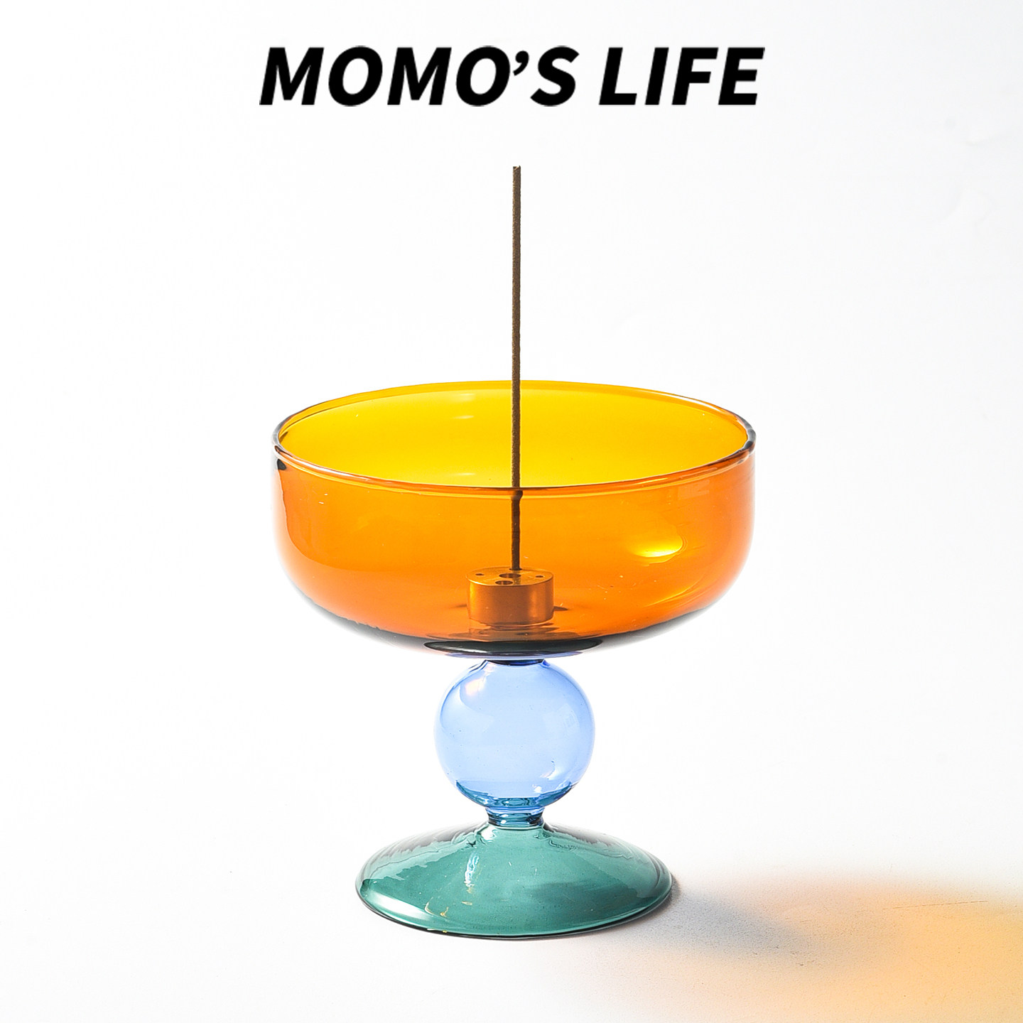 北欧ins风玻璃香插香托盘家用室内创意摆件熏香盘香薰底座香座,家居饰品,香托/香盘/香座/香插,淘宝优惠券,粉丝福利购,淘宝优惠卷