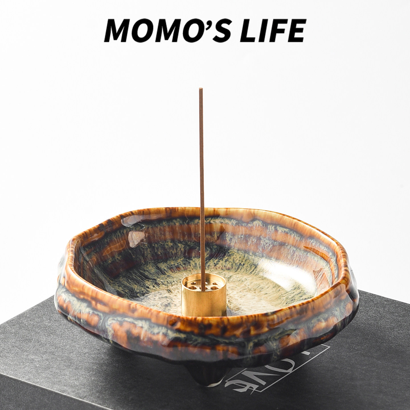 日式高端香插香炉家用室内茶道香薰炉陶瓷摆件檀香沉香熏香炉线香,家居饰品,香薰炉,淘宝优惠券,粉丝福利购,淘宝优惠卷