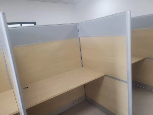 培训班学习辅导双人桌封闭式隔音自习桌一对一课桌高隔断桌椅新款