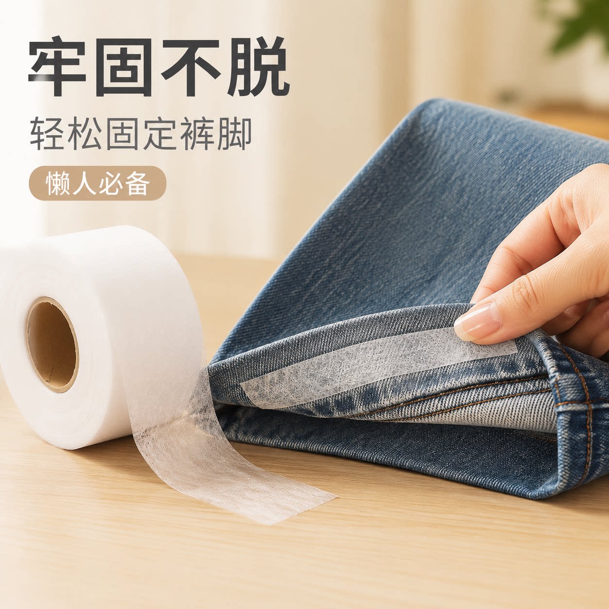 裤脚挽边贴无痕裤子裤脚改短神器