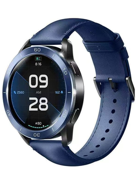 适用小米s3金属表圈表带套装小米Watchs3表圈替换自动识别表盘