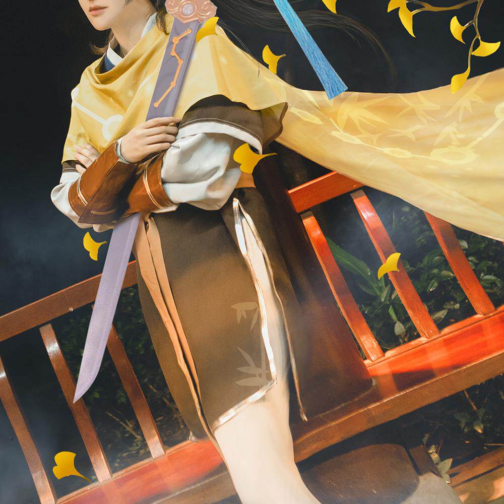 农药东方曜cos服李逍遥仙剑游戏联动cosplay服假发鞋子男古风