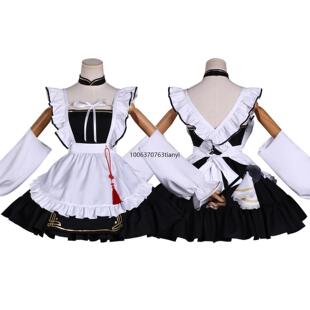碧蓝航线长风cos女仆装装cosplay游戏动漫二次元C服cos服