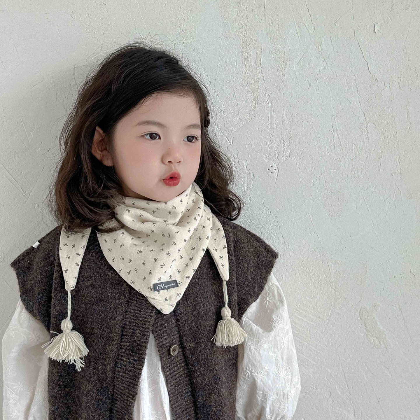 儿童围巾秋冬款防风保暖女童方巾婴儿围脖纯棉2025新款宝宝三角巾,童装/婴儿装/亲子装,围巾,淘宝优惠券,粉丝福利购,淘宝优惠卷