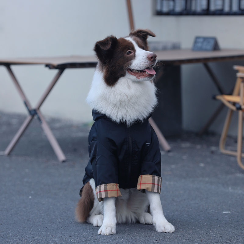 狗狗衣服秋冬款保暖大型犬防风衣金毛边牧拉布拉多防水衣大狗衣服