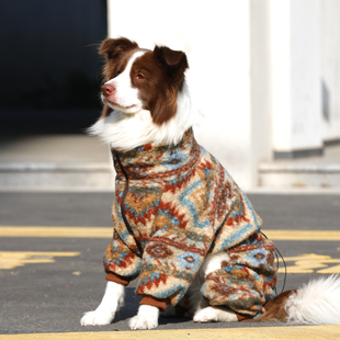 狗狗四脚衣服秋冬款保暖金毛拉布拉多大型犬边牧加厚大狗衣服冬季