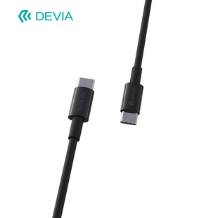 迪沃DEVIA星速系列PD100W快充数据线1.5米电脑type-c适用华为小米手机通用充电线苹果iPhone新款线正品