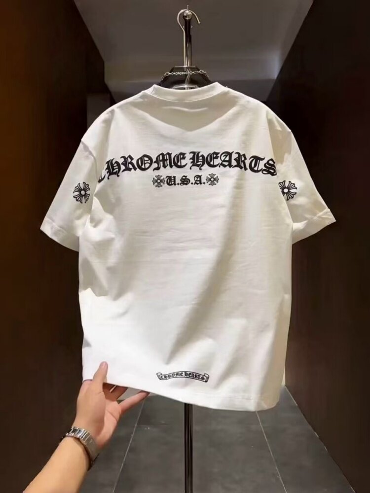 美式潮牌纯棉短袖男士夏季新款字母印花半袖体恤轻奢时尚百搭t恤