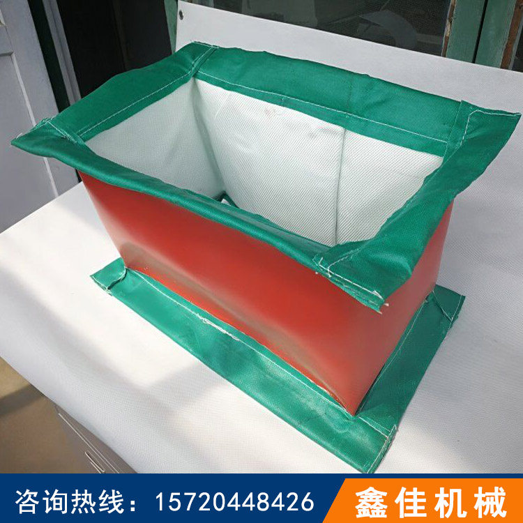 非金属补偿器蒙皮硅橡胶氟胶蒙皮风机进出口软连接烟道膨胀节蒙皮