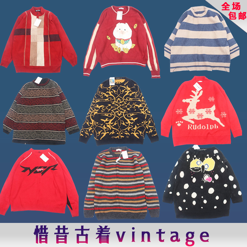 vintage古着日系卡通孤品