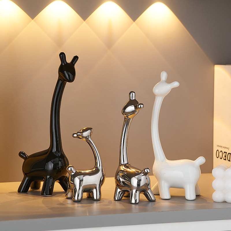 创意鹿摆件轻奢高档电视柜酒柜家居软装饰品客厅玄关高级感工艺礼,家居饰品,装饰摆件,淘宝优惠券,粉丝福利购,淘宝优惠卷