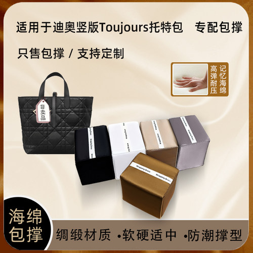 宛乐适用Dior迪奥toujours竖版水桶包撑土著小中号托特枕包枕撑形