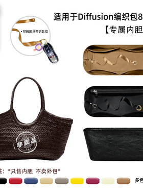 宛乐适用Dragon Diffusion编织包菜篮子内胆8822拉链超轻薄内衬袋