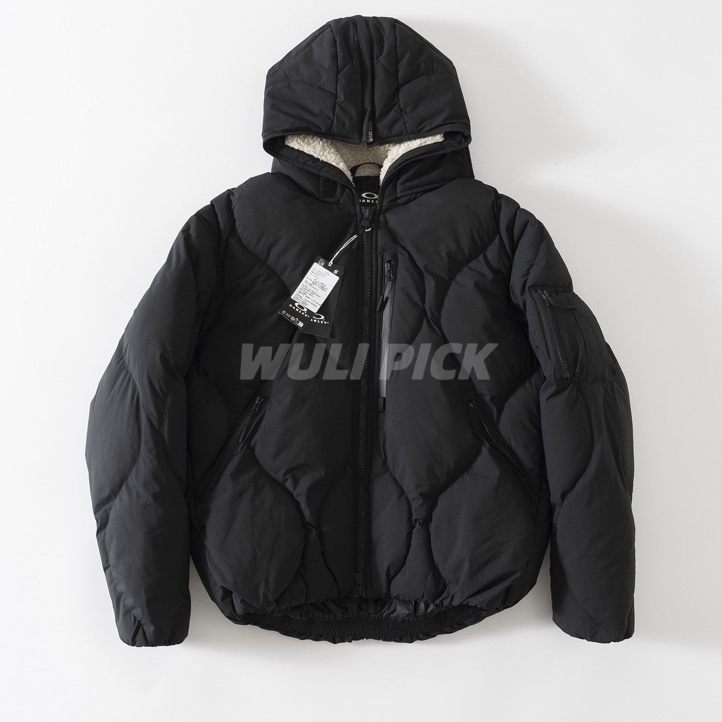 欧克利羊羔绒防水保暖棉服夹克