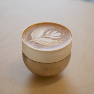 YANGTHERN羊羊器物陶瓷手握咖啡杯银彩拿铁杯220ml茶水杯两色可选