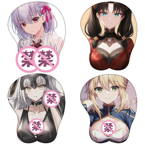 Fate3d鼠标垫Saber远坂凛周边