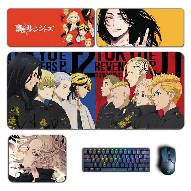 东京复仇者鼠标垫键盘垫佐野万次郎龙宫寺坚场地二次元动漫桌垫