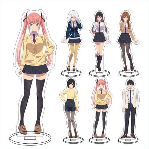 16cm 午夜的倾心旋律立牌 山吹有栖 雨月忍亚克力摆件手办周边