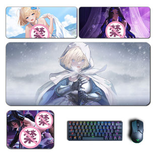 棕色尘埃2鼠标垫BrownDust2键盘垫桌垫黎维塔泰瑞丝游戏周边定制