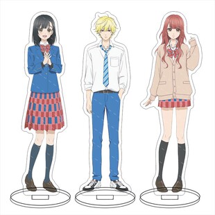 蜂蜜柠檬苏打立牌三浦界石森羽花菅野芹奈亚克力摆件手办动漫周边