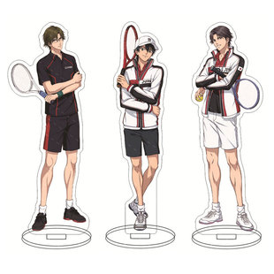 16cm新网球王子U-17立牌越前龙马手冢国光亚克力摆件手办动漫周边