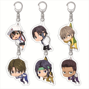新网球王子U-17钥匙链越前龙马手冢国光亚克力钥匙扣动漫挂件周边