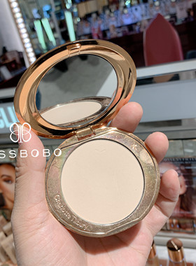 英国CT清透无暇粉饼轻盈无瑕肤质定妆蜜粉8G遮瑕自然持久