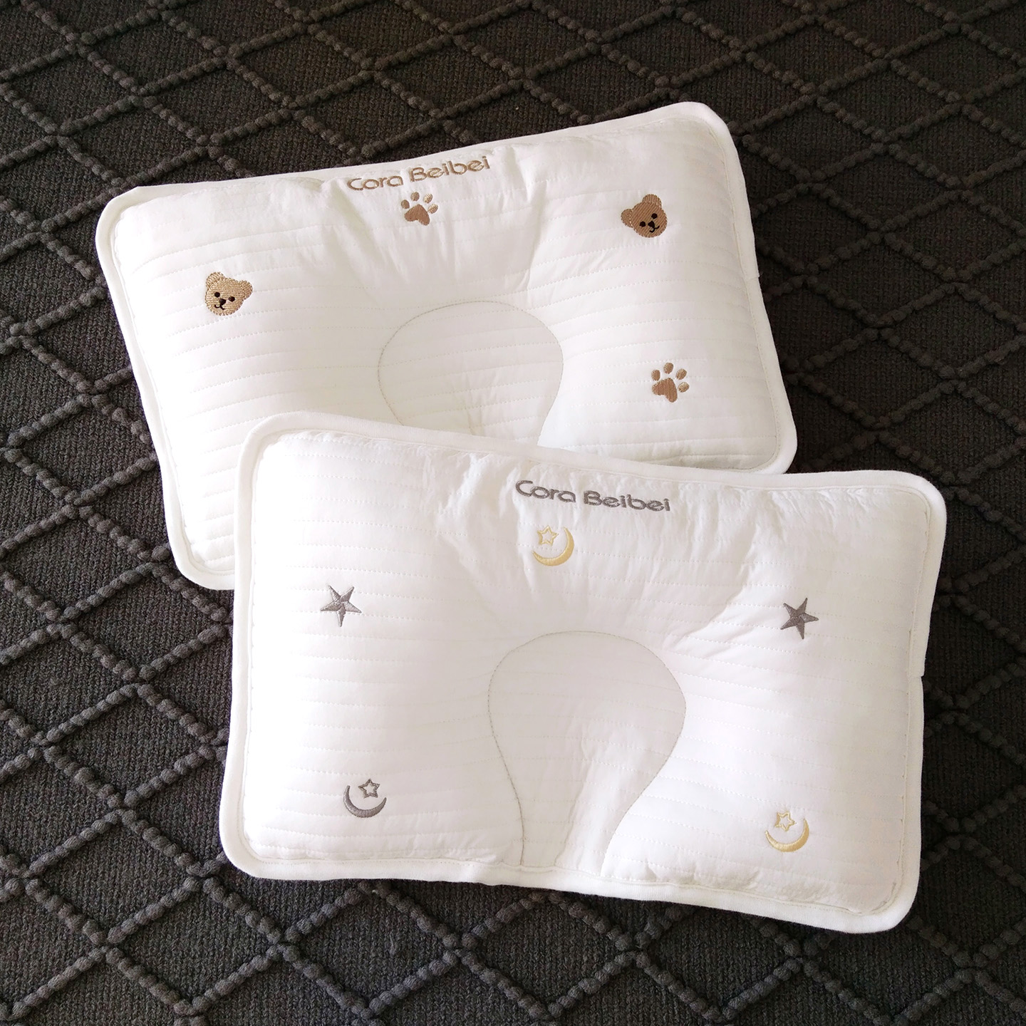 新生儿防偏头枕头宝宝纠正头型枕